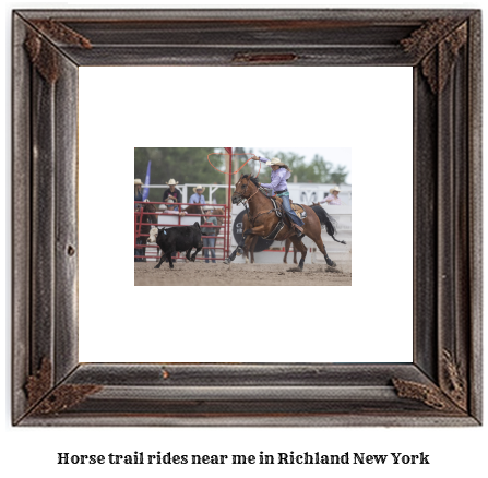 horse trail rides near me in Richland, New York